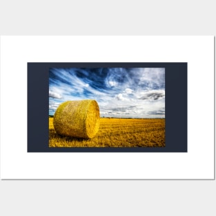 Harvest Time on The Lincolnshire Wolds Posters and Art